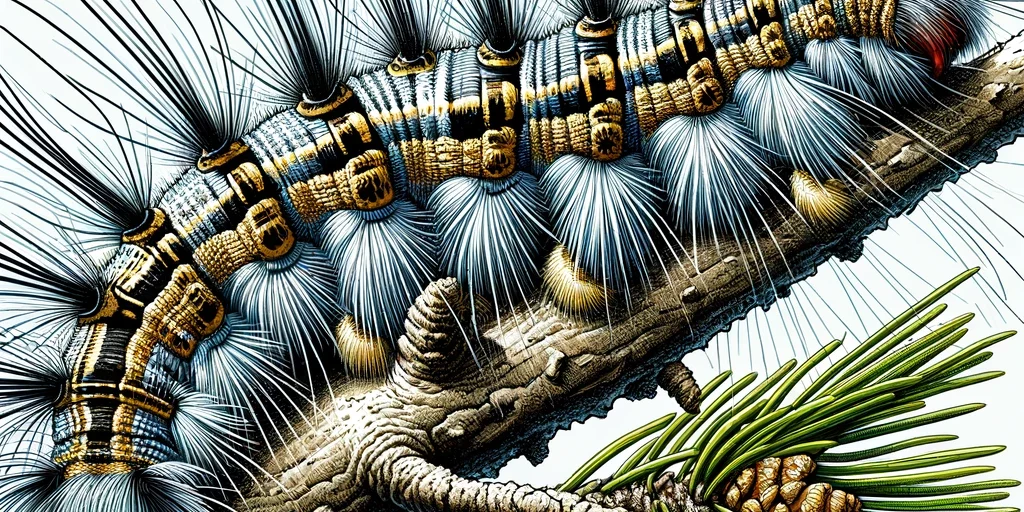 Oruga Procesionaria del Pino